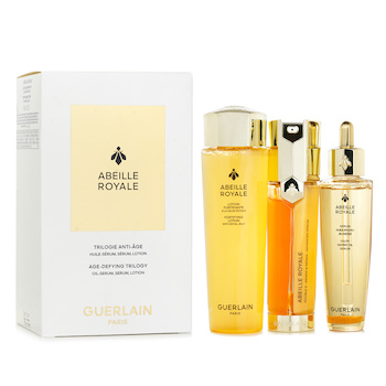 Set Dúo Abeille Royale Antiedad de 3 Pasos (Loción 150 ml + Sérum Avanzado 50 ml + Aceite Acuoso 50 ml)